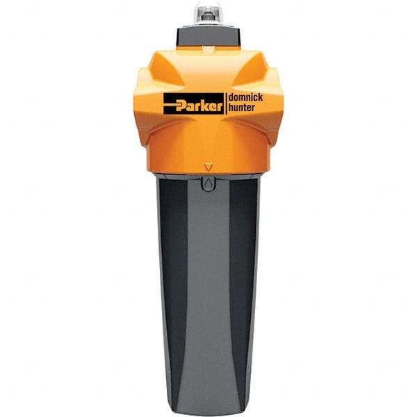 Domnick Hunter - 21 CFM Water, Oil, Particles Filter - 3/8" NPT, 232 psi, Float Drain - Top Tool & Supply