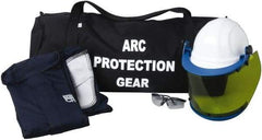 PRO-SAFE - Size XL, 4 HRC, Arc Flash Clothing Kit - 43 cal per Sq cm, Hard Cap Protection - Top Tool & Supply