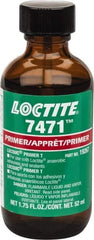 Loctite - 1.75 Fluid Ounce Bottle, Amber, Liquid Primer - Series 7471 - Top Tool & Supply