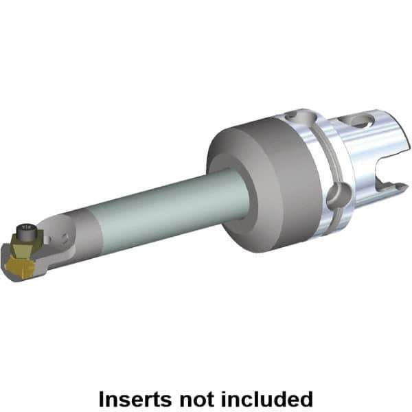 Kennametal - NG2L Insert, 110mm Head Length, Modular Grooving Cutting Unit Head - Right Hand Cut, System Size KM40, Through Coolant, Series Top Notch - Top Tool & Supply