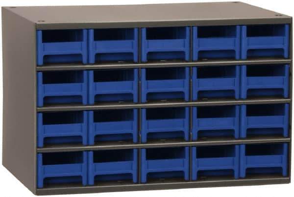 Akro-Mils - 20 Drawer, Small Parts Cabinet - 11" Deep x 17" Wide x 11" High - Top Tool & Supply