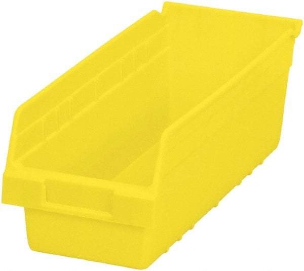 Akro-Mils - 17-7/8" Deep, Yellow Polymer Hopper Shelf Bin - 6" High x 6-5/8" Wide x 17-7/8" Long - Top Tool & Supply