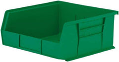 Akro-Mils - 50 Lb. Load Capacity, 10-7/8" Deep, Green Polymer Hopper Stacking Bin - 5" High x 11" Wide x 10-7/8" Long - Top Tool & Supply