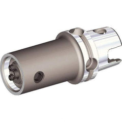 Kennametal - KM80TS Outside Modular Connection, KM40 Inside Modular Connection, KM80 to KM40 Reducing Adapter - 60mm Projection, 40mm Nose Diam, Through Coolant - Exact Industrial Supply