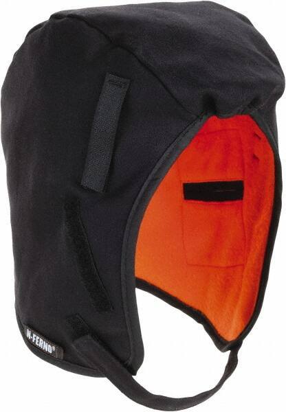 Ergodyne - Black, Underneath Hard Hat Winter Liner - Regular Length, 2 Layer - Top Tool & Supply