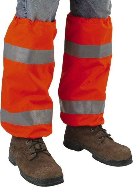 Ergodyne - Size Universal Polyester High-Visibility Leggings - No Pockets, Orange, Hazardous Protection 0 - Top Tool & Supply