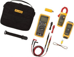 Fluke - 7 Piece, FC Series Wireless Multimeter Kit - 1,000 Volt Max, LCD Display - Top Tool & Supply