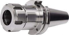 Accupro - 0.99mm to 12.97mm Capacity, 2-1/2" Projection, CAT40 Dual Contact Taper, ER20 Collet Chuck - 5-3/16" OAL - Exact Industrial Supply