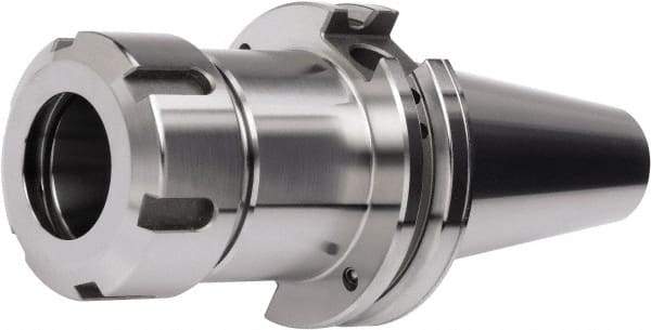 Accupro - 2mm to 20mm Capacity, 4" Projection, CAT40 Dual Contact Taper, ER32 Collet Chuck - 169.84mm OAL - Exact Industrial Supply