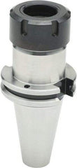 Parlec - 1mm to 16mm Capacity, 6.12" Projection, CAT40 Taper Shank, ER25 Collet Chuck - 8.81" OAL - Exact Industrial Supply