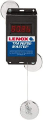 Lenox - Saw Feed Rate Meter - Includes 12 VDC Power Supply & Battery, For Use with Bandsaws - Top Tool & Supply