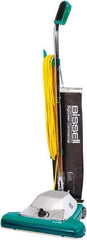 Bissell - Single Motor Bagless Upright Vacuum Cleaner - 16" Cleaning Width, 7.25" Amps, Ergonomically Looped Handle, Green & Black - Top Tool & Supply