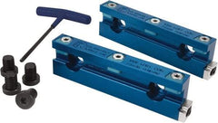 Kurt - 6" Jaw Width, 43.82mm Jaw Height, 0.775" Jaw Thickness, Quick Change Jaw System Vise Jaw Sets - Aluminum, Bolt-On, 2 Jaws, Soft Jaws - Top Tool & Supply