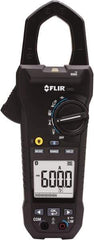 FLIR - CM83, CAT IV, Digital True RMS Wireless Clamp Meter with 1.45" Clamp On Jaws - 1000 VAC/VDC, 600 AC/DC Amps, Measures Voltage, Capacitance, Current, Frequency, Resistance - Top Tool & Supply