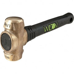 Wilton - Non-Sparking Hammers Tool Type: Brass Hammer Head Material: Brass - Top Tool & Supply