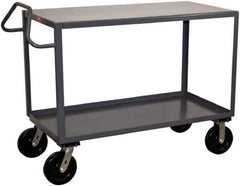 Jamco - 4,800 Lb Capacity, 30" Wide x 48" Long x 38" High Heavy Duty Service Cart - 2 Shelf, Steel - Top Tool & Supply