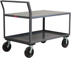 Jamco - 4,800 Lb Capacity, 30" Wide x 60" Long x 30" High Heavy Duty Service Cart - 2 Shelf, Steel - Top Tool & Supply