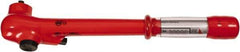 Wiha - 3/8" Drive Insulated Torque Wrench - 5 N/m to 50 N/m Torque, 14-1/2" OAL - Top Tool & Supply