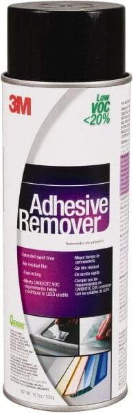 3M - 18.7 oz Adhesive Remover - VOC Content g/L 646, Removes Dirt, Road Tar, Grease - Top Tool & Supply