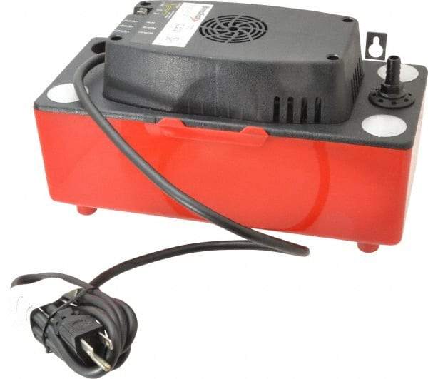 Value Collection - 1/2 Gallon Tank Capacity, 115V Volt, Electronic Condensate Pump, Condensate System - 3/8 Barbed Outlet Size - Top Tool & Supply