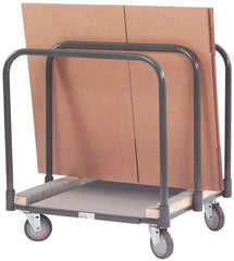 Durham - 1,200 Lb Capacity Cold-Rolled Steel Panel Mover - Carpet Covered Cold-Rolled Steel Deck, 28" OAW - Top Tool & Supply