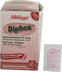 Medique - Diphen Tablets - Cold & Allergy Relief - Top Tool & Supply