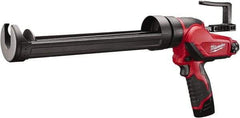 Milwaukee Tool - 1 Qt Half Barrel Battery Caulk/Adhesive Applicator - Use with Quart Pack Material - Top Tool & Supply