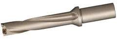 Sumitomo - 7.033" Max Drill Depth, 5xD, 1-3/8" Diam, Indexable Insert Drill - 2 Inserts, 1-1/2" Shank Diam, Whistle Notch Shank - Top Tool & Supply