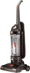 Hoover - Single Motor Bagless Lightweight Upright Vacuum Cleaner - 13-1/2" Cleaning Width, 12" Amps, Comfort Hand Grip, Black & Orange - Top Tool & Supply