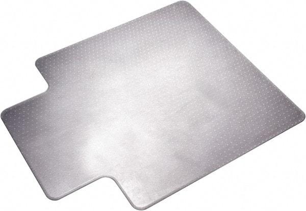 Ability One - 53" Long x 45" Wide, Chair Mat - Single Lip, Straight Edge Style - Top Tool & Supply