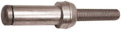 Marson - Button Head Steel Structural Blind Rivet - Steel Mandrel, 0.22" to 0.281" Grip, 0.38" Head Diam, 0.277" to 0.292" Hole Diam, 1/4" Body Diam - Top Tool & Supply