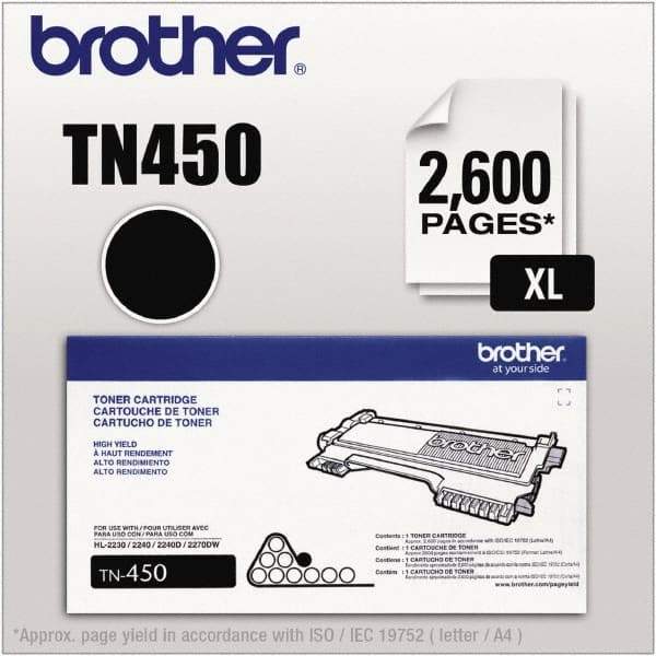 Brother - Black Toner Cartridge - Use with Brother DCP-7055, 7055W, 7060D, 7065DN, HL-2220, 2230, 2240, 2240D, 2270DW, 2275DW, 2280DW, intelliFAX-2840, 2940, MFC-7240, 7360N, 7365DN, 7460DN, 7860DW - Top Tool & Supply