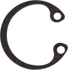 Rotor Clip - 0.015" Thick, Phosphate Finish, Steel Snap Internal Retaining Ring - 0.02" Groove Width, 0.009" Groove Depth, 0.33" Groove Diam, Grade 1060-1090 - Top Tool & Supply