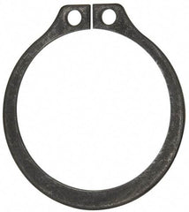 Rotor Clip - 1-13/32" Groove Diam, 1-1/2" Shaft Diam, Phosphate Steel, Snap External Retaining Rings - 0.056" Groove Width, 0.047" Groove Depth, 0.05" Ring Thickness, Grade 1060-1090 - Top Tool & Supply