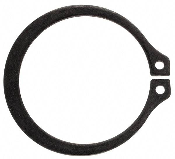 Rotor Clip - 1.232" Groove Diam, 1-5/16" Shaft Diam, Phosphate Steel, Snap External Retaining Rings - 0.056" Groove Width, 0.04" Groove Depth, 0.05" Ring Thickness, Grade 1060-1090 - Top Tool & Supply