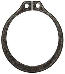 Rotor Clip - 1.118" Groove Diam, 1-3/16" Shaft Diam, Phosphate Steel, Snap External Retaining Rings - 0.056" Groove Width, 0.035" Groove Depth, 0.05" Ring Thickness, Grade 1060-1090 - Top Tool & Supply