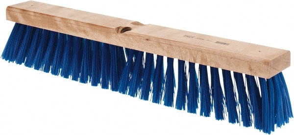 Osborn - 18" Rough Surface Polypropylene Push Broom - Exact Industrial Supply