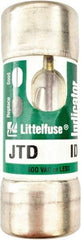 Littelfuse - 300 VDC, 600 VAC, 25 Amp, Time Delay General Purpose Fuse - 2-1/4" OAL, 20 at DC, 200/300 at AC kA Rating, 13/16" Diam - Top Tool & Supply