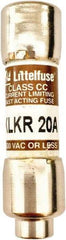 Value Collection - 600 VAC, 20 Amp, Fast-Acting Semiconductor/High Speed Fuse - 1-1/2" OAL, 200 (RMS Symmetrical) kA Rating, 13/32" Diam - Top Tool & Supply