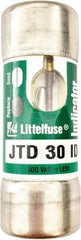 Value Collection - 250 VDC, 600 VAC, 30 Amp, Time Delay General Purpose Fuse - 2-1/4" OAL, 300 at AC kA Rating, 13/16" Diam - Top Tool & Supply