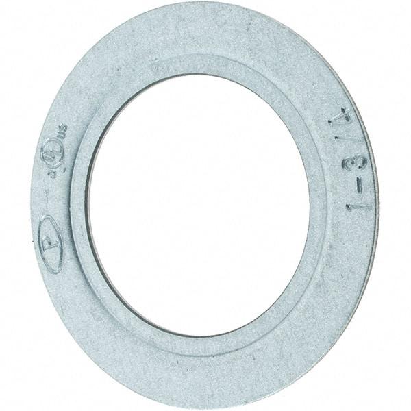 Value Collection - 1-3/4" Conduit, Electrical Enclosure Steel Reducing Washer - For Use with Rigid/Intermediate/Thinwall Conduit - Top Tool & Supply