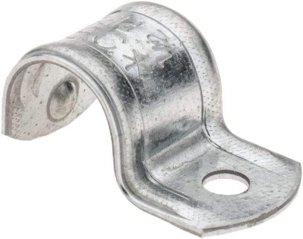 Value Collection - Steel Pipe Strap for 1/2" Conduit - For Use with Intermediate Metal Conduit & Rigid Conduit - Top Tool & Supply