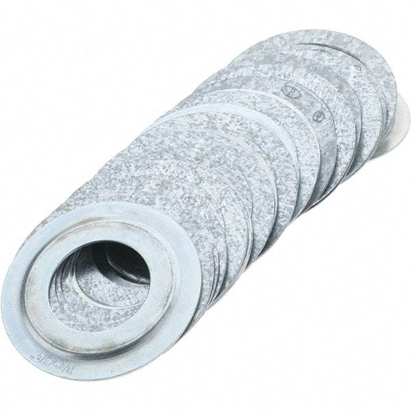 Value Collection - 1-1/4 to 3/4" Conduit, Electrical Enclosure Steel Reducing Washer - For Use with Rigid/Intermediate/Thinwall Conduit - Top Tool & Supply