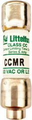 Value Collection - 250 VDC, 600 VAC, 1.8 Amp, Time Delay General Purpose Fuse - 1-1/2" OAL, 300 at AC kA Rating, 0.41" Diam - Top Tool & Supply