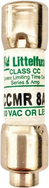 Value Collection - 250 VDC, 600 VAC, 8 Amp, Time Delay General Purpose Fuse - 300 at AC kA Rating - Top Tool & Supply