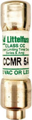 Value Collection - 250 VDC, 600 VAC, 5 Amp, Time Delay General Purpose Fuse - 300 at AC kA Rating - Top Tool & Supply