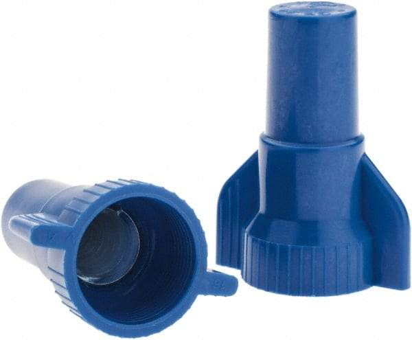 Value Collection - 12 to 6 AWG, Wing Twist on Wire Connector - Blue - Top Tool & Supply