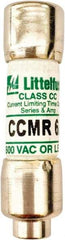 Value Collection - 250 VDC, 600 VAC, 6 Amp, Time Delay General Purpose Fuse - 300 at AC kA Rating - Top Tool & Supply