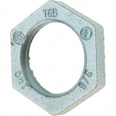 Value Collection - 3/8" Trade, Steel Threaded Conduit Locknut - Top Tool & Supply