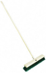 Weiler - 24" General Purpose Synthetic Push Broom - 3" Bristle Length, Foam Block, Threaded Handle Connection - Top Tool & Supply